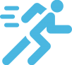 running